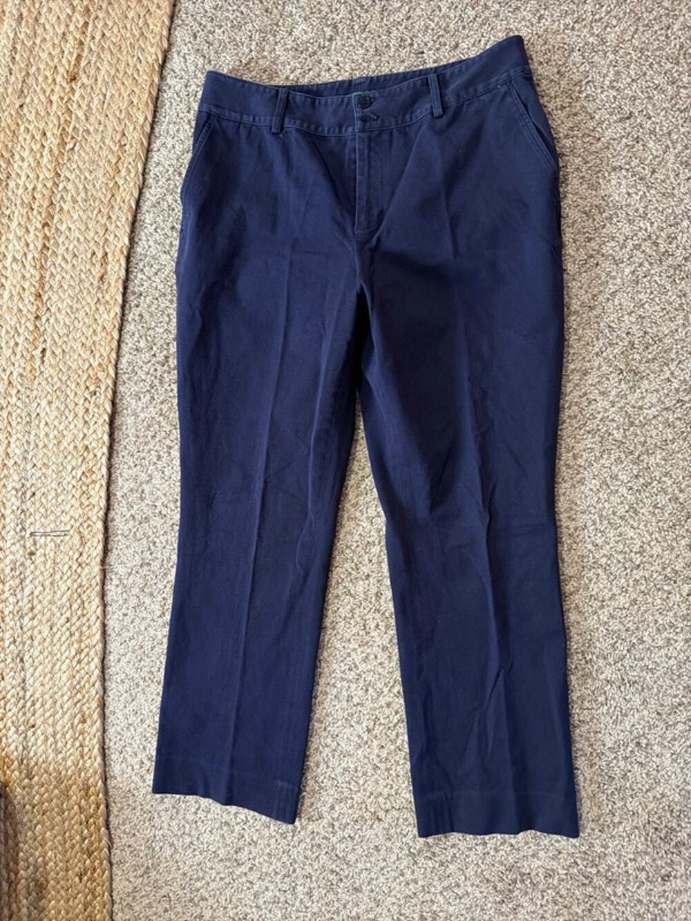 Lauren Ralph Lauren navy pants 12 3323